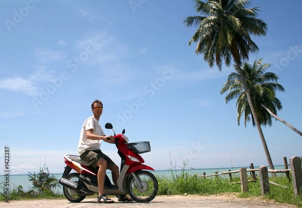 Fototapeta island cruising