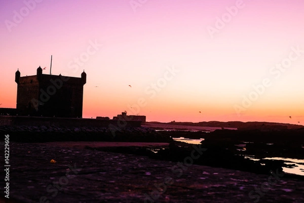 Fototapeta Sunset in morocco