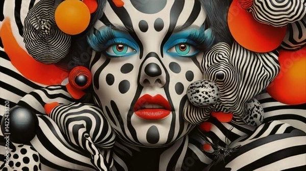 Fototapeta A beautiful maze with swirls, dots, and so much more. This will make heads turn. Excellent for background, wallpaper, prints, framed, poster, metal, and so much more.
