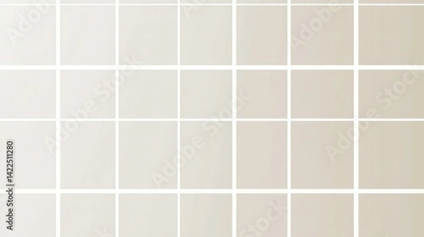 Fototapeta A Subtle Spectrum of Soft Colors Captured in a Minimalist Layout