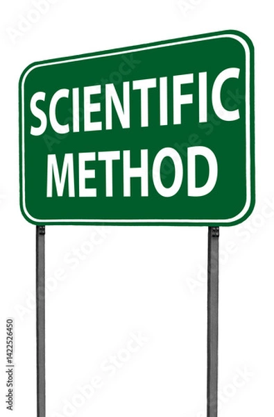 Obraz scientific method sign