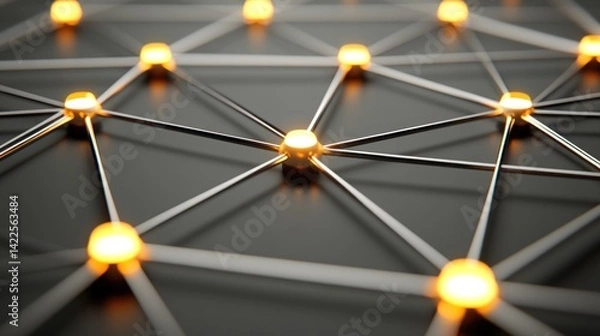 Fototapeta Network Connections