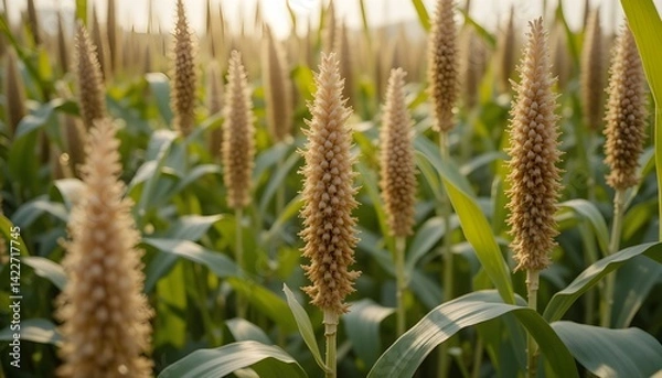 Fototapeta ears of wheat in field