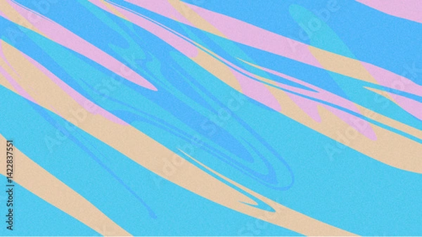 Fototapeta Abstract Grainy Background Texture. abstract blue gradient  background with grain and noise texture for header poster banner backdrop design