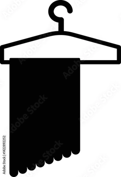 Obraz Rounded Filled Hanger Icon