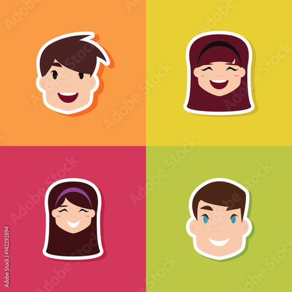 Fototapeta Happy Children day