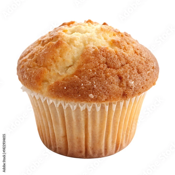 Fototapeta Muffin isolated on transparent background