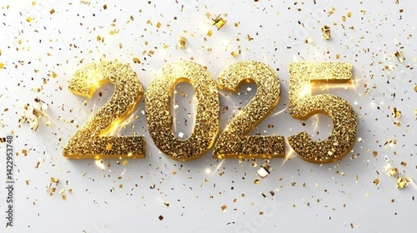 Obraz New Year 2025 celebration