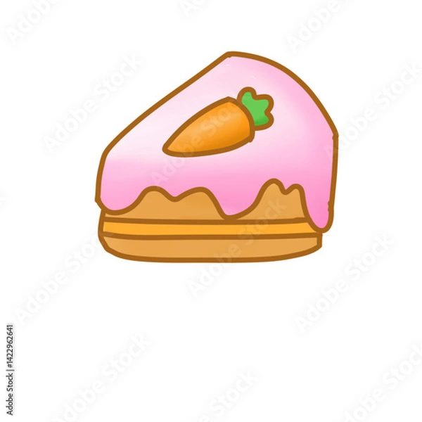 Obraz ham and cheese sandwich