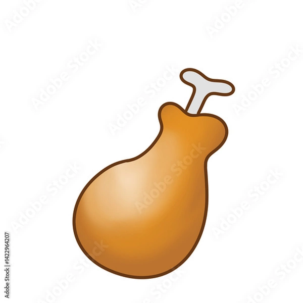 Obraz pear isolated on white