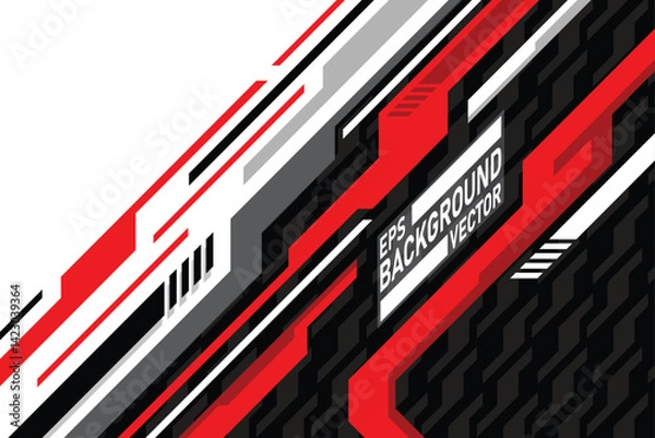 Obraz Racing style background image design