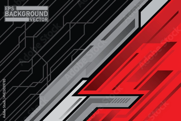 Obraz Racing style background image design