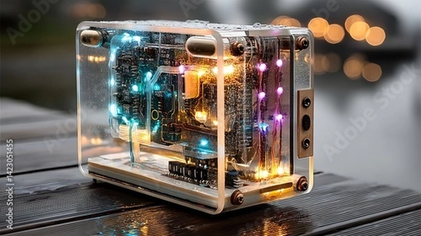 Obraz Transparent Tech Box by Lakeside