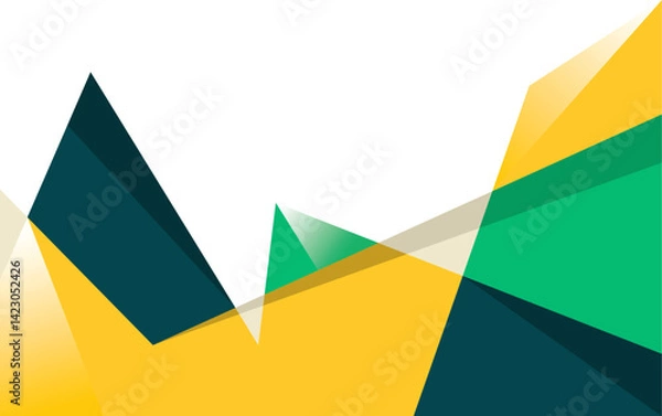 Fototapeta Modern Mountain Art Abstract Background. Poster Mountain Design