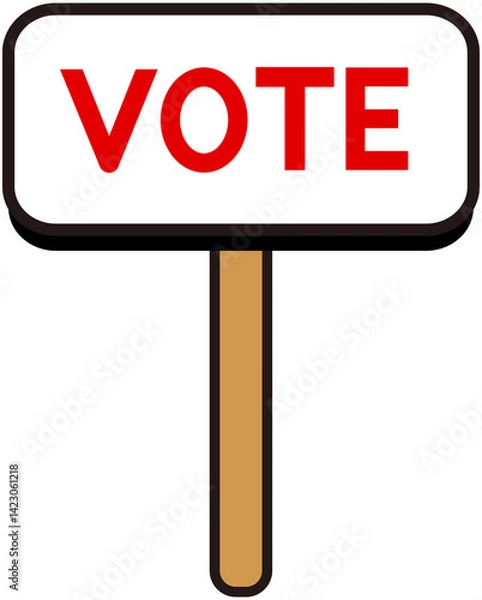 Obraz Vote Sign