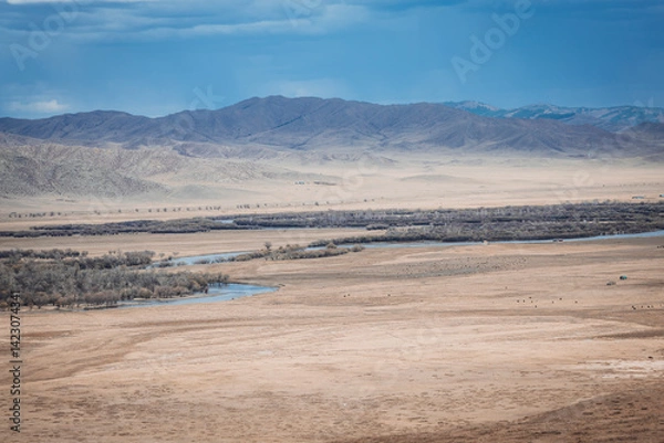 Obraz mongolian countryside 