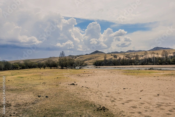Obraz mongolian countryside