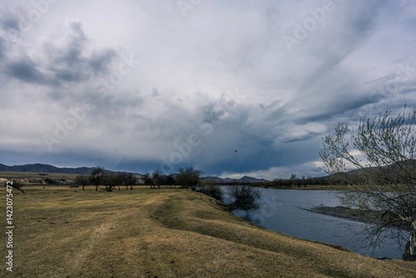 Obraz mongolian countryside