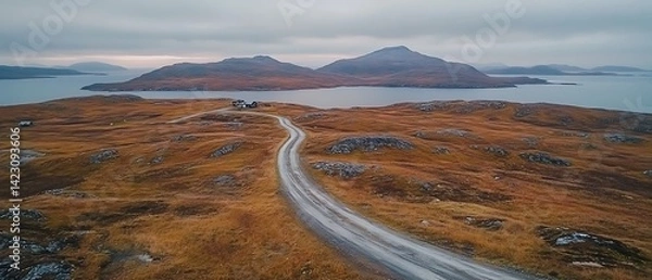 Obraz Winding Road, Autumn Isles
