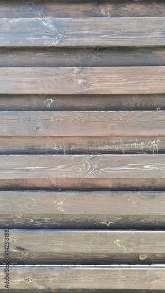 Obraz Wooden planks with rich texture and natural patterns in a close-up view