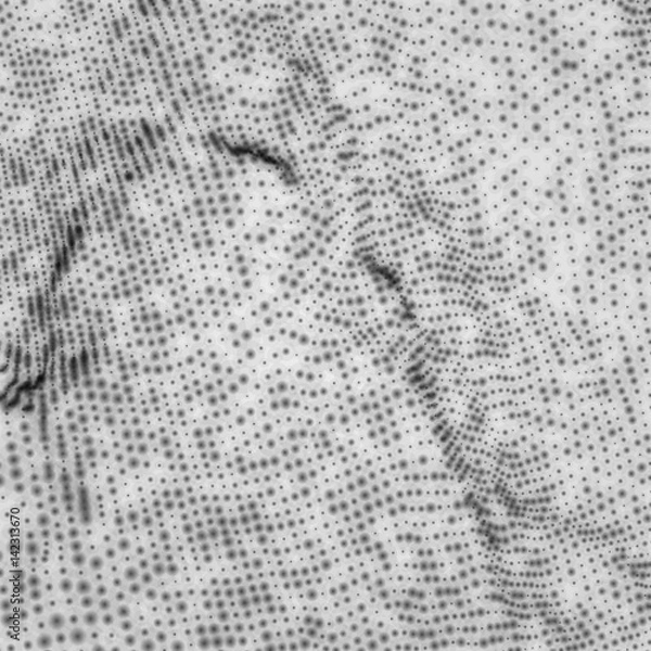 Fototapeta 3d Futuristic technology style. Abstract Background. Texture. Vector Illustration.