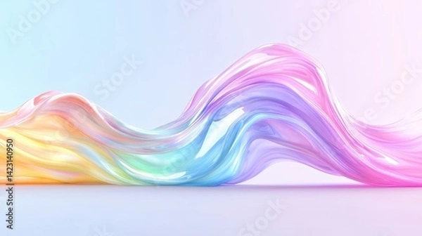 Obraz Abstract Liquid Flow