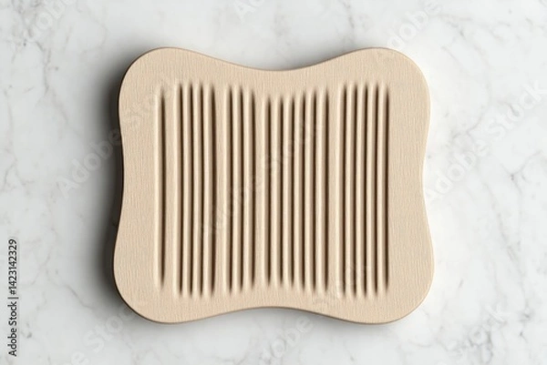 Obraz Beige Rectangular Serving Tray