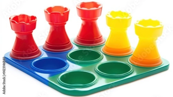Obraz Vibrant Outdoor Game Set for Campground Fun