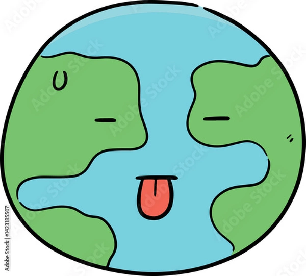 Obraz Illustration of earth
