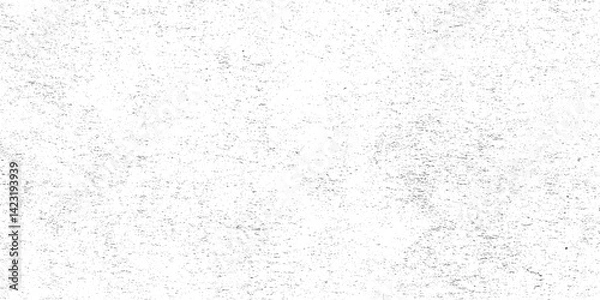 Fototapeta Speckle grain dot white paper noise texture with distress effect vector illustration pattern background. Dirty or dust film grain speck grit grunge overlay on white background grain noise particles.