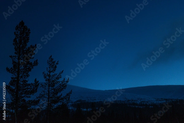 Obraz Morning in Russian Lapland, Kola Peninsula