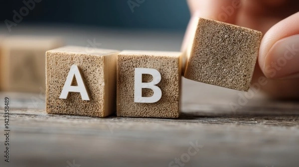 Obraz AB testing determines the most effective marketing strategy