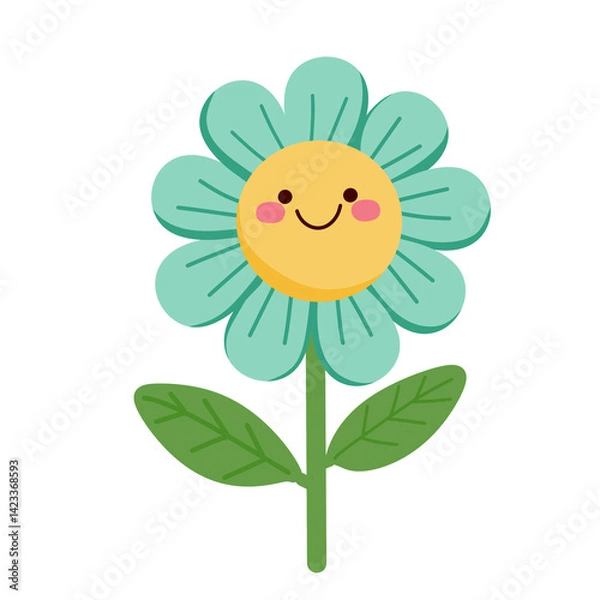 Fototapeta Blue flower 