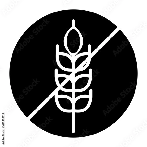 Obraz Gluten Free Icon