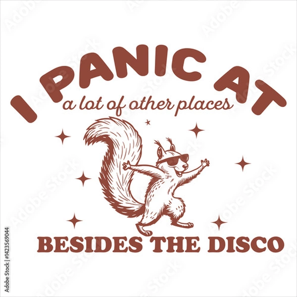 Fototapeta Squirrel  I panic at