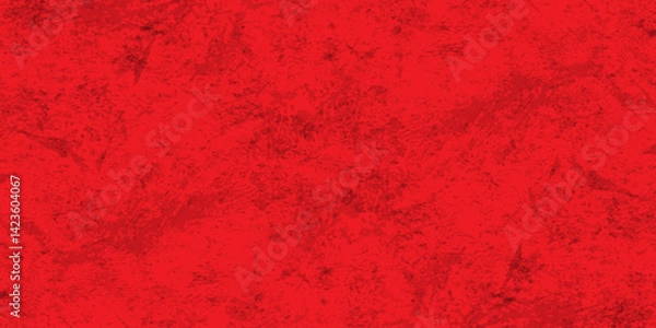 Fototapeta Abstract red wall texture background. Old grunge textures design with concrete Art Rough Stylized Texture. Watercolor marbled Chalkboard. Modern design with red paper Background texture.