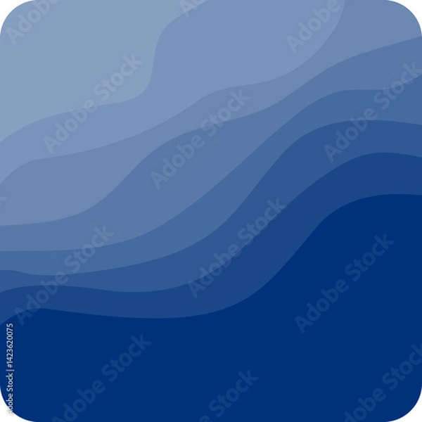 Fototapeta 파도배경