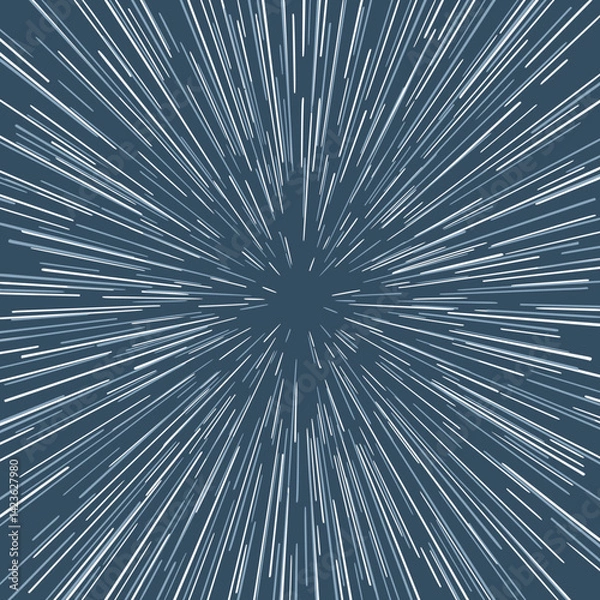 Fototapeta Creative design of universe speed background