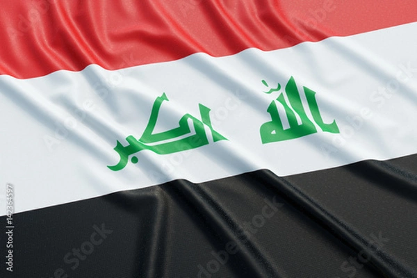 Obraz Iraq flag