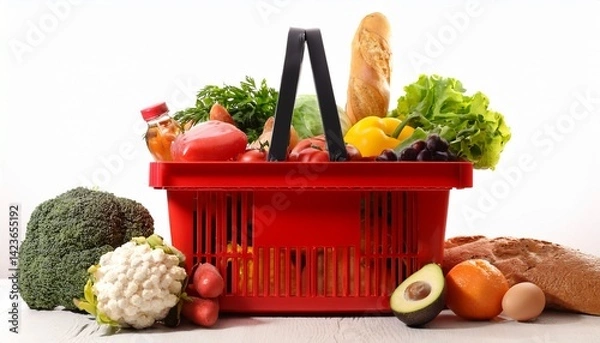 Obraz vegetables in a basket