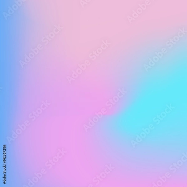 Fototapeta Vector abstract holographic background.