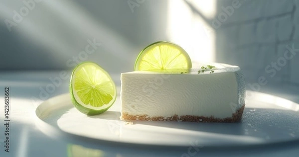 Obraz Lime Cheesecake