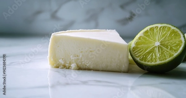 Obraz Lime Cheesecake