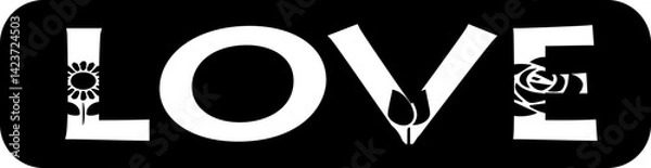 Obraz love design vector file svg 