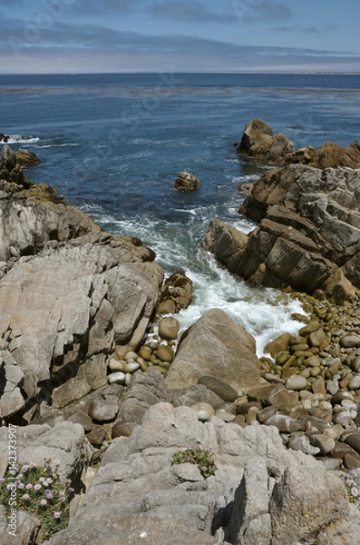 Obraz Looking down on the rocks