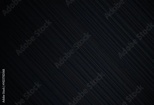 Fototapeta Dark black dynamic background with diagonal lines.