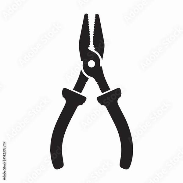 Obraz Pliers Hand Tool Icon Design