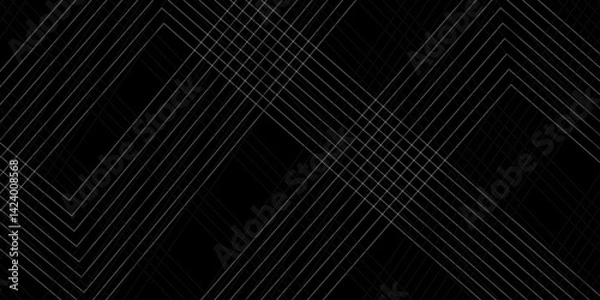 Obraz Modern luxury template line seamless pattern layers of dynamic background. vector gradient gray line abstract pattern Transparent monochrome striped texture, seamless pattern, modern stylish texture.