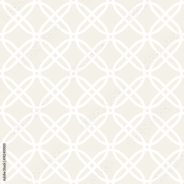Fototapeta Vector Seamless Pattern. Abstract Geometric Background Design. Stylish Lattice Texture
