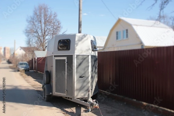 Obraz Trailer for horses